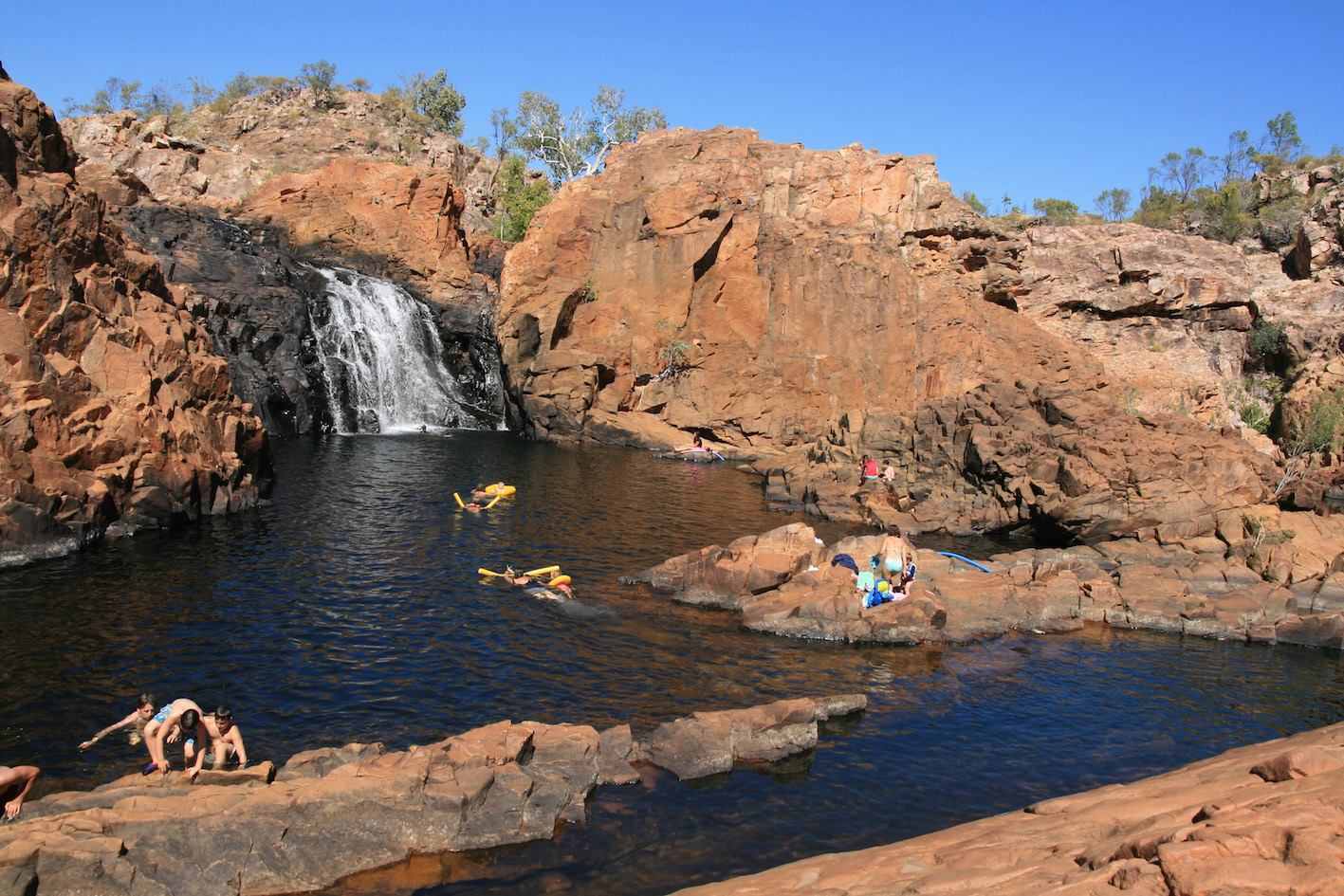 edith falls eigen foto